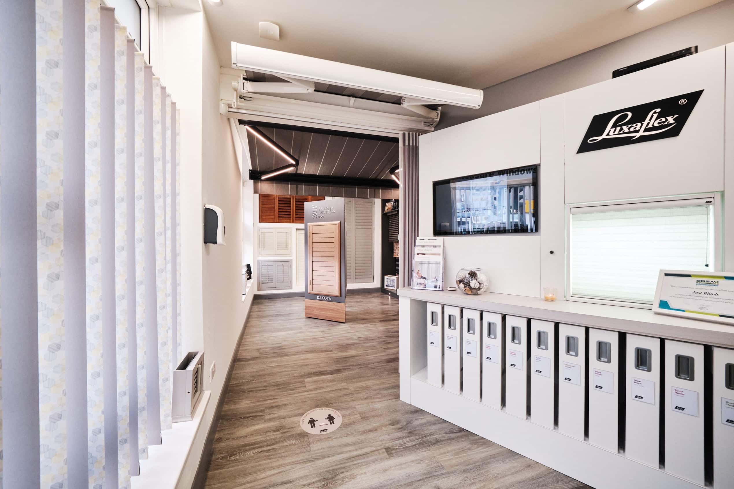 luxaflex showroom