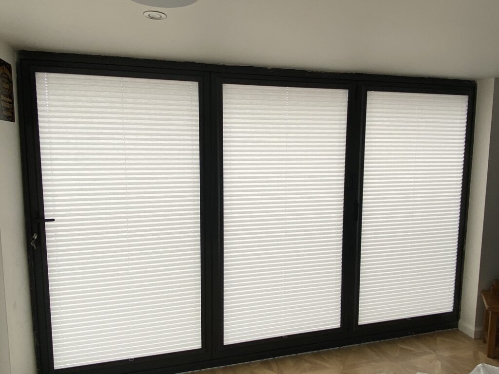 Can Perfect Fit blinds crack windows - Perfect Fit blind installed on double glazing
